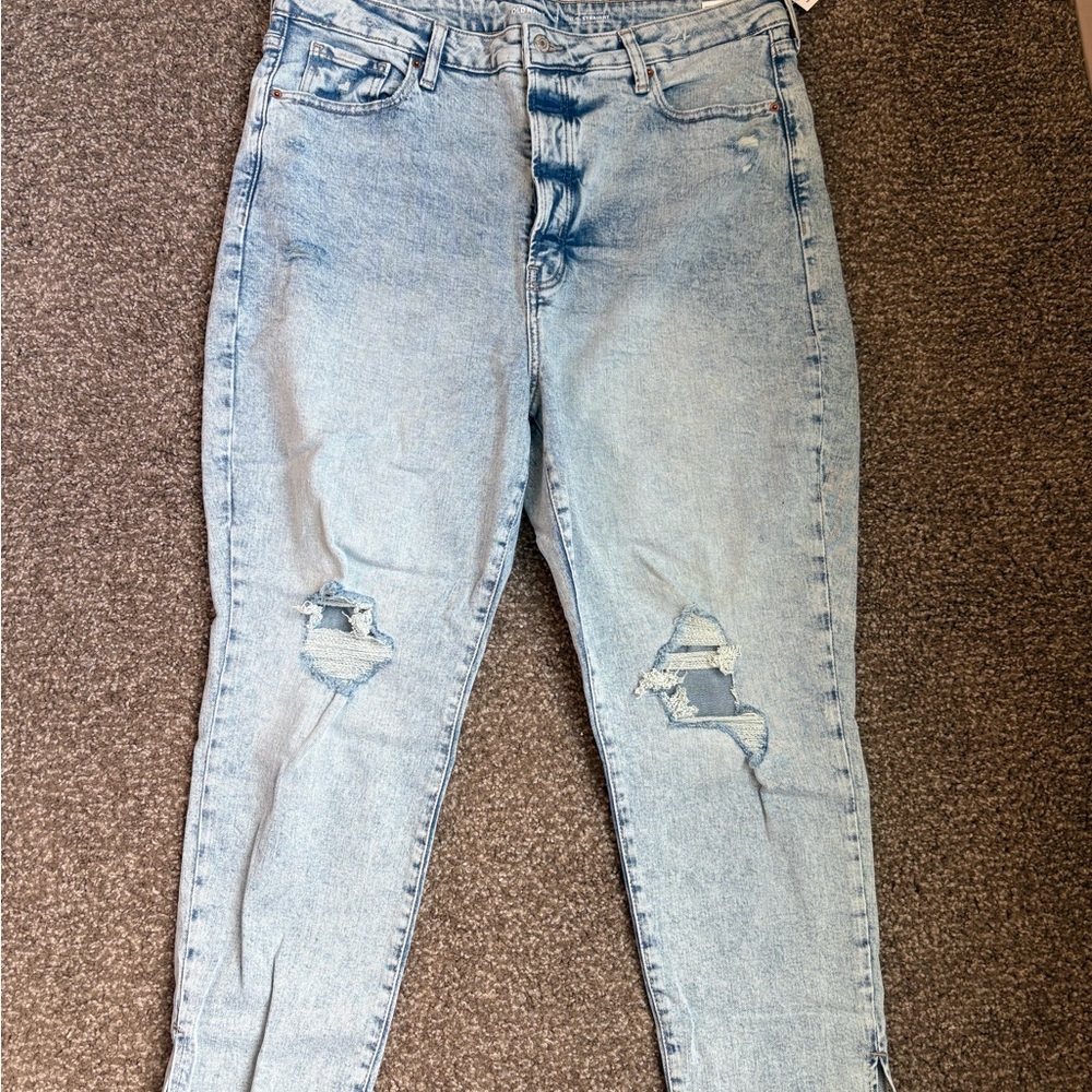 Old Navy Light Blue Straight Leg Jeans